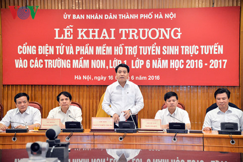 hà nội khai trương trang web tuyển sinh đầu cấp trực tuyến hình 1 ha noi khai truong trang web tuyen sinh dau cap truc tuyen hinh 1