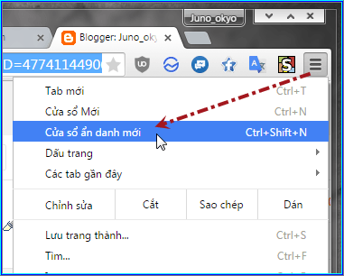 Duyệt web ẩn danh
