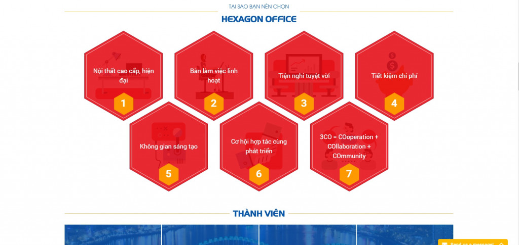 HEXAGON Danang Startup Center Danang Coworking Space and Shared Office Services